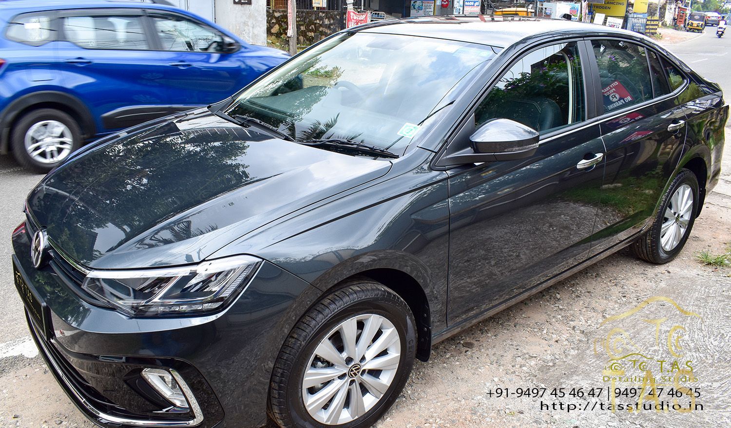 Volkswagen Virtus Graphene Coating - Photo 3 car detailing result