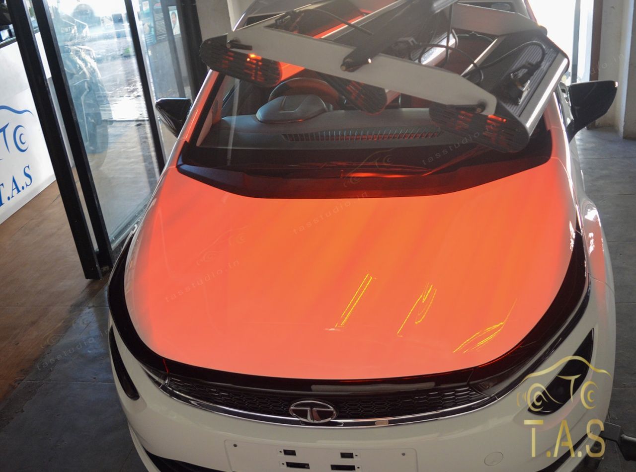 TATA Tiago Ceramic Coating - Tiago Ceramic Coating car detailing in Trivandrum