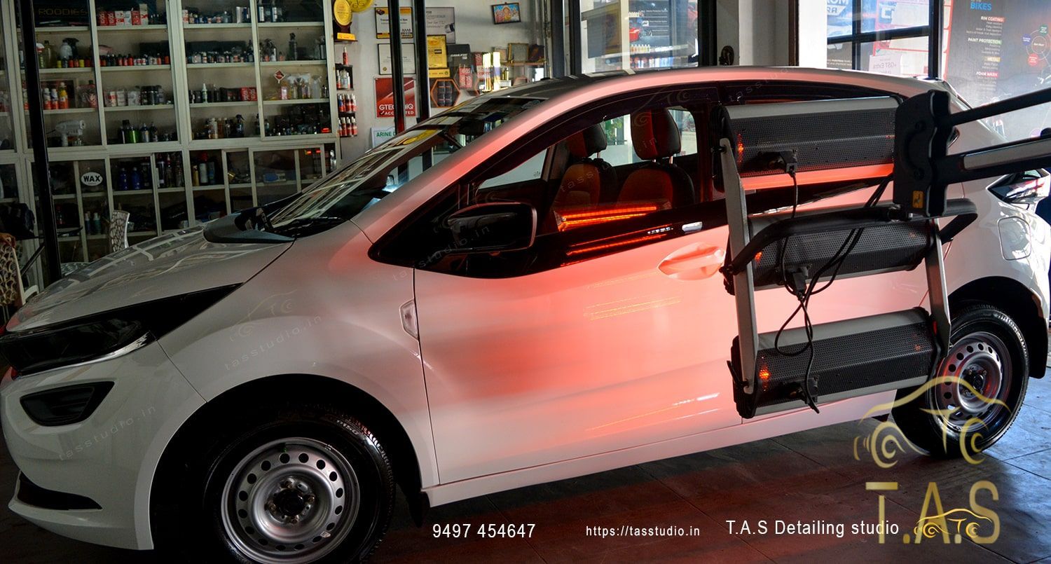 TATA Tiago Ceramic Coating - Photo 2 car detailing result