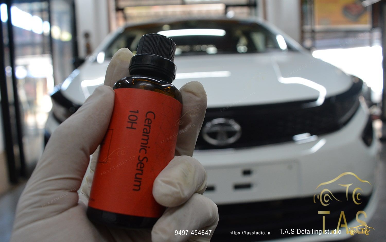 TATA Tiago Ceramic Coating - Photo 3 car detailing result
