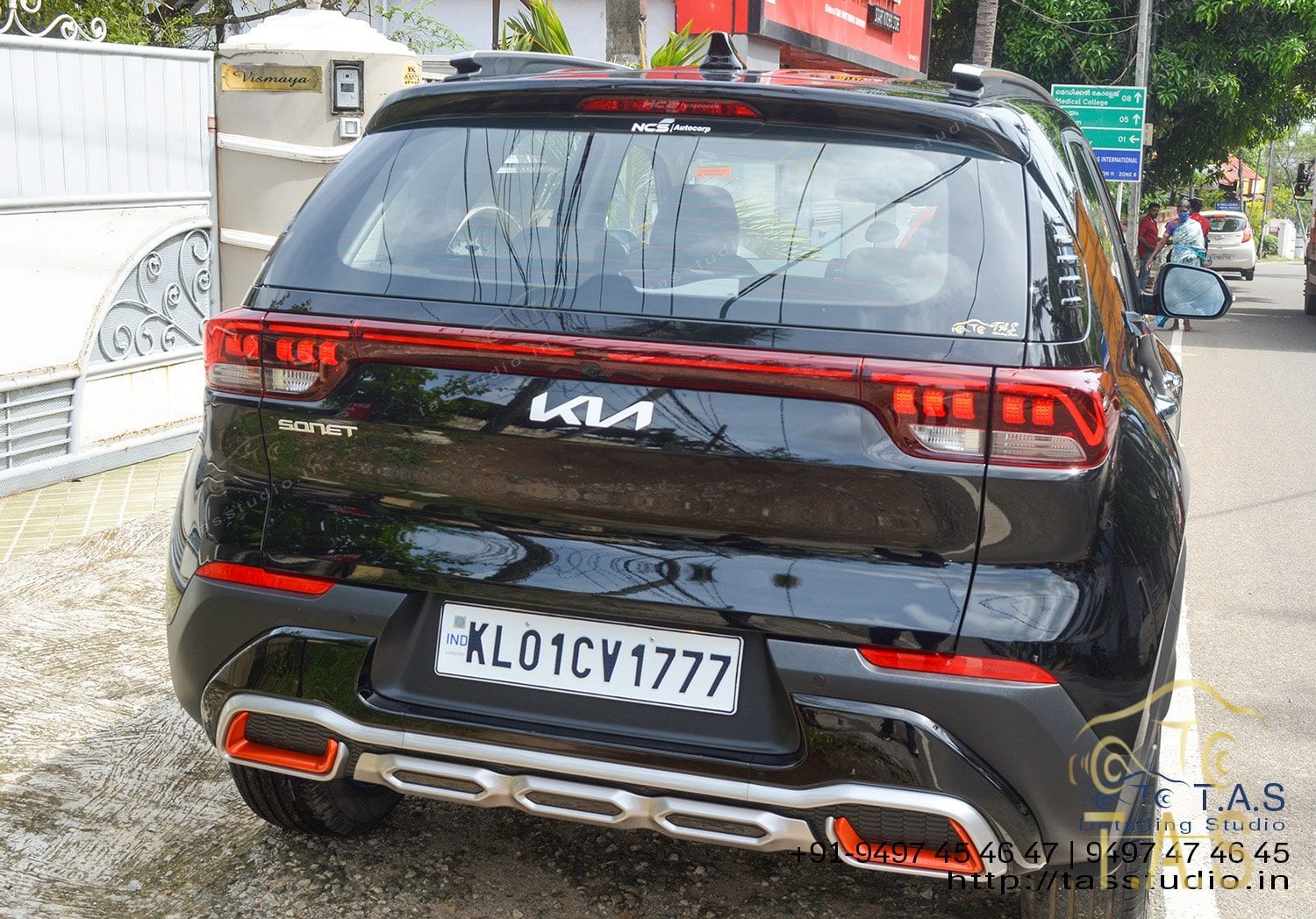 KIA Sonet Graphene Coating - Photo 5 car detailing result