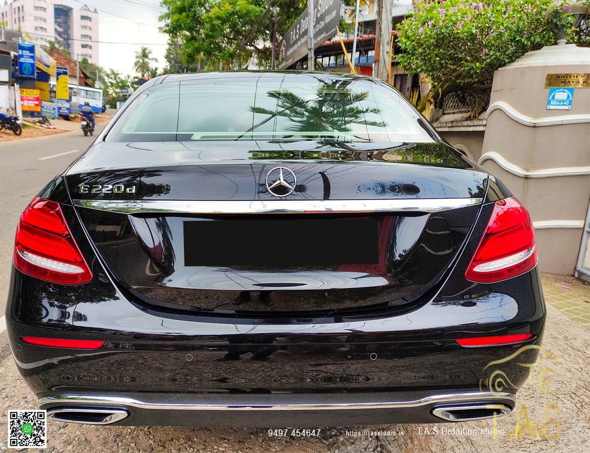 Benz E Class Crystal Serum Light - Photo 6 car detailing result