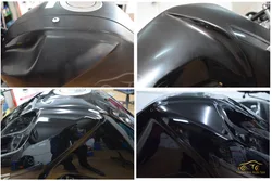 bike polishing before after 2 | Paint Gloss Restoration results in Kerala