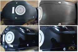 bike polishing before after | Paint Gloss Restoration results in Kerala