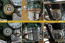bullet restoration metal 1 | Bike & Bullet Detailing results in Kerala