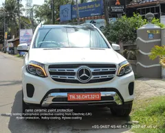 Benz GLS Ceramic coating at Travancore auto spa, TAS car detailing photo in Trivandrum Kerala