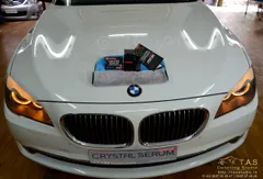 BMW Crystal Serum at Travancore auto spa, TAS car detailing photo in Trivandrum Kerala