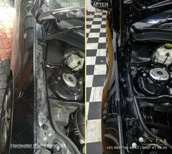 detailing car engine | Paint Gloss Restoration results in Kerala