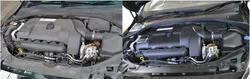 engine before after | Engine Bay Detailing results in Kerala