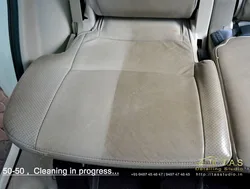 leather cleaning 50 50 | Interior Detailing results in Kerala