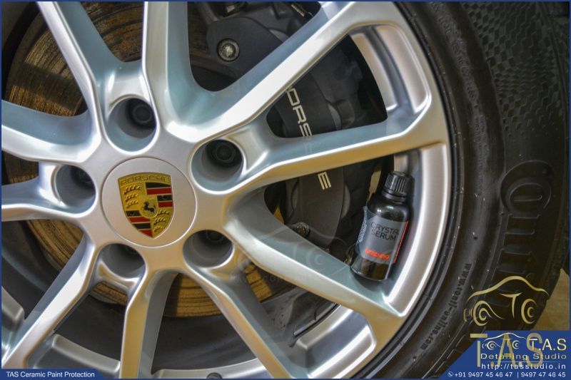 Alloy Ceramic Coating car detailing service in Trivandrum Kerala