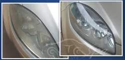 linea headlight before after1 | Headlight Restoration results in Kerala