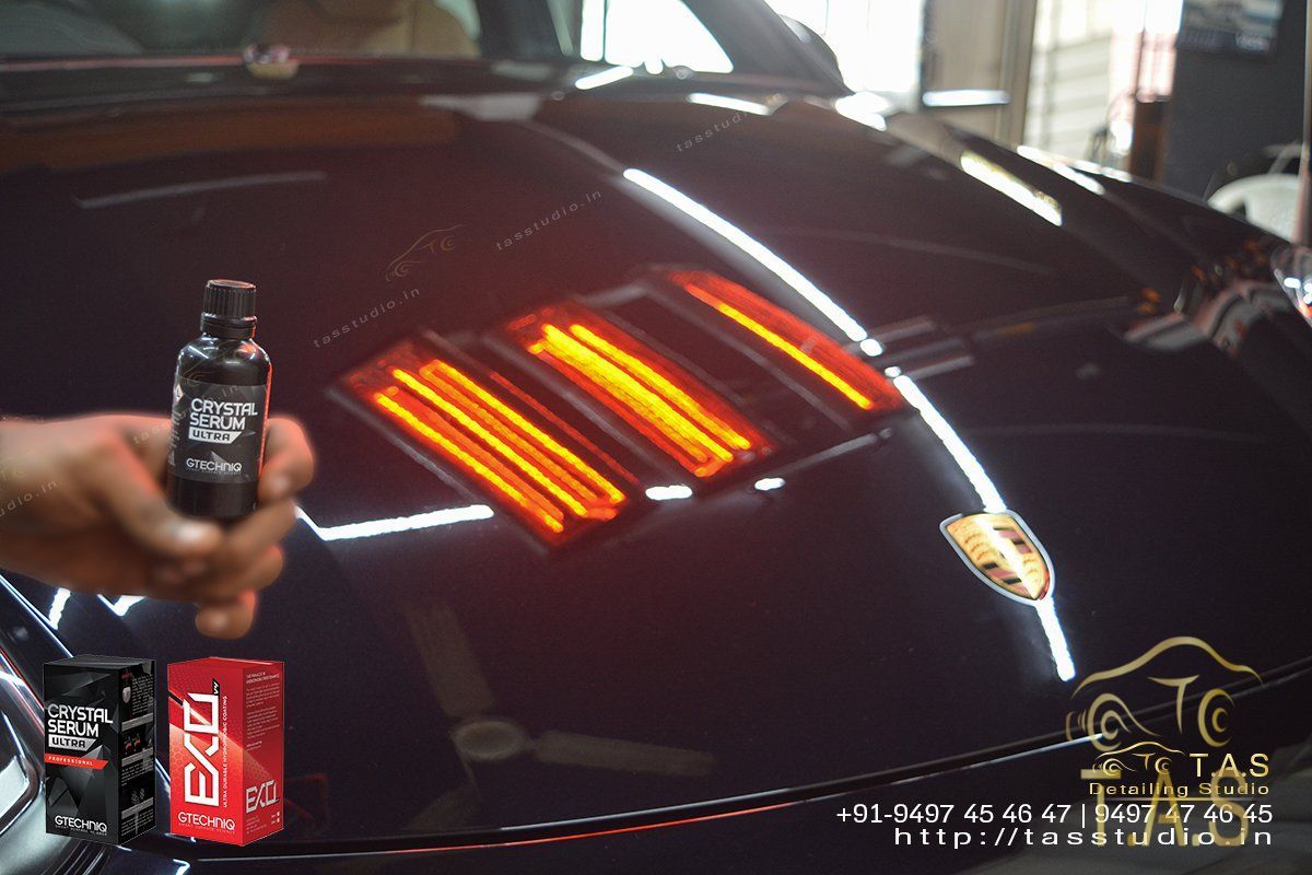 Porsche Cayenne Crystal Serum Ultra - Photo 2 car detailing result