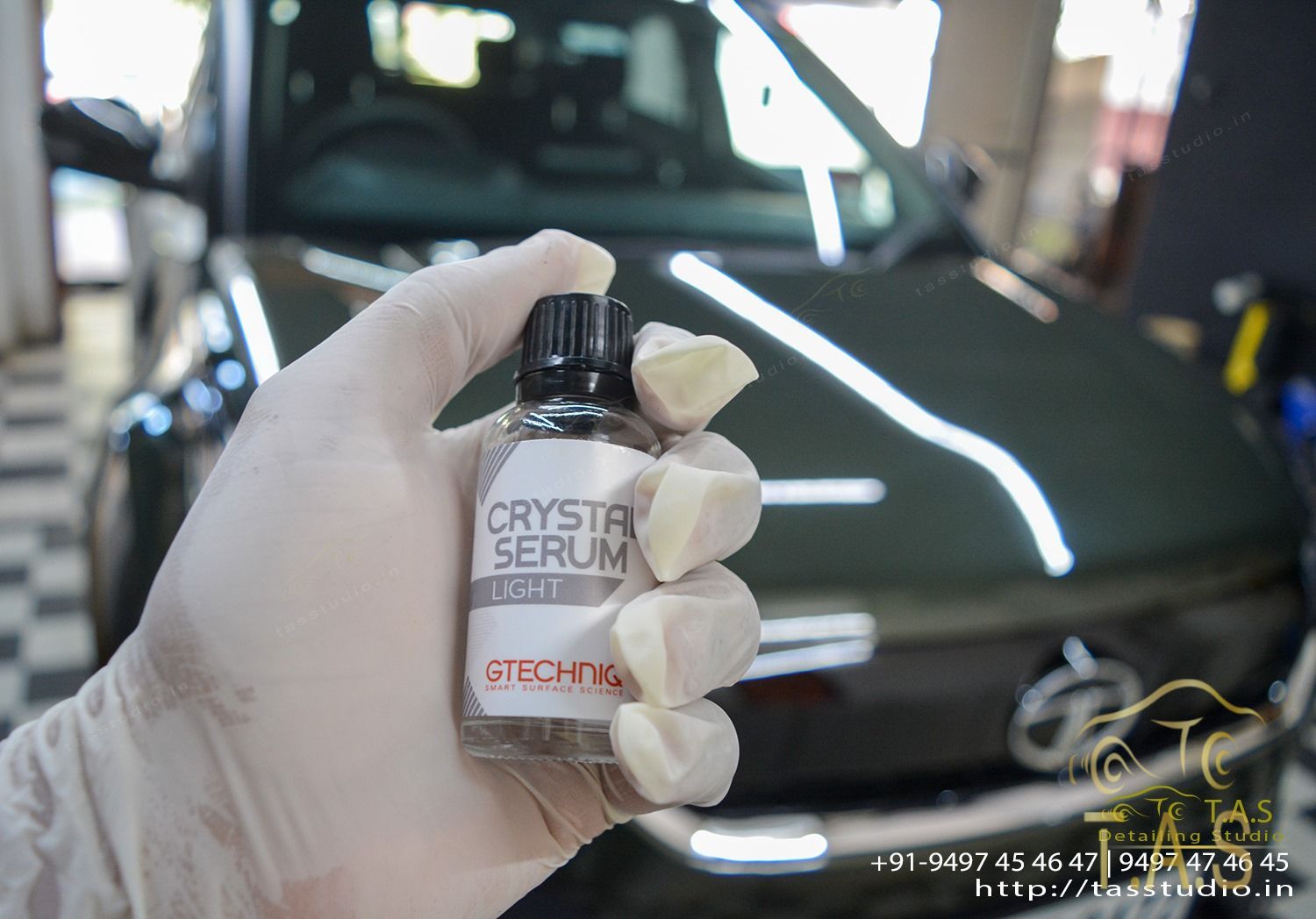 TATA NEXON Protected Crystal serum - Nexon Crystal Serum car detailing in Trivandrum