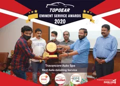 TAS Award TopGear 2020 Best Auto Detailing car detailing photo in Trivandrum Kerala