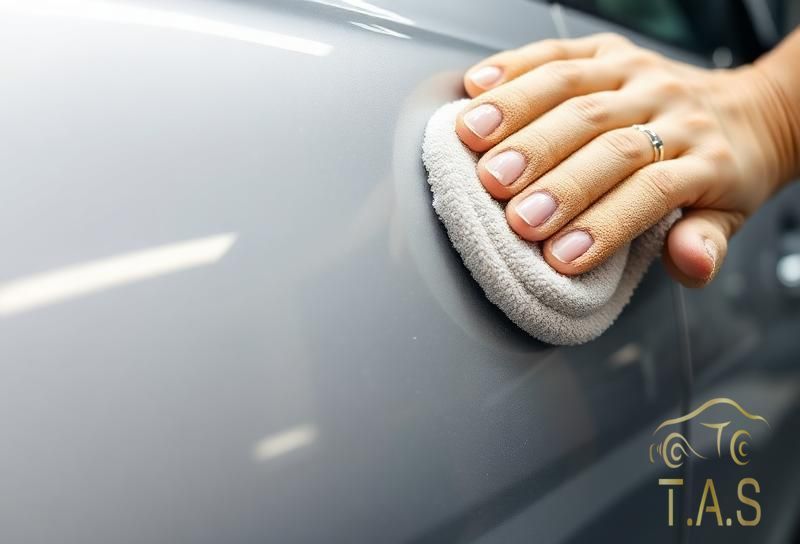 Machine polishing paint correction at TAS Detailing Trivandrum