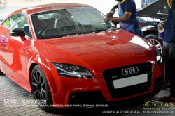 windshield polishing 01 | Windshield Restoration results in Kerala