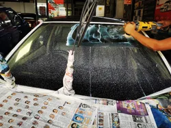 windshield polishing 09 | Windshield Restoration results in Kerala