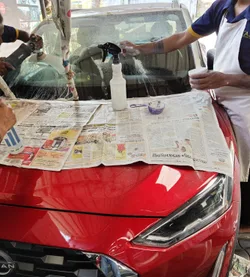 windshield polishing 16 | Windshield Restoration results in Kerala