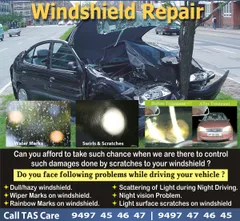 windshield repair car detailing photo in Trivandrum Kerala