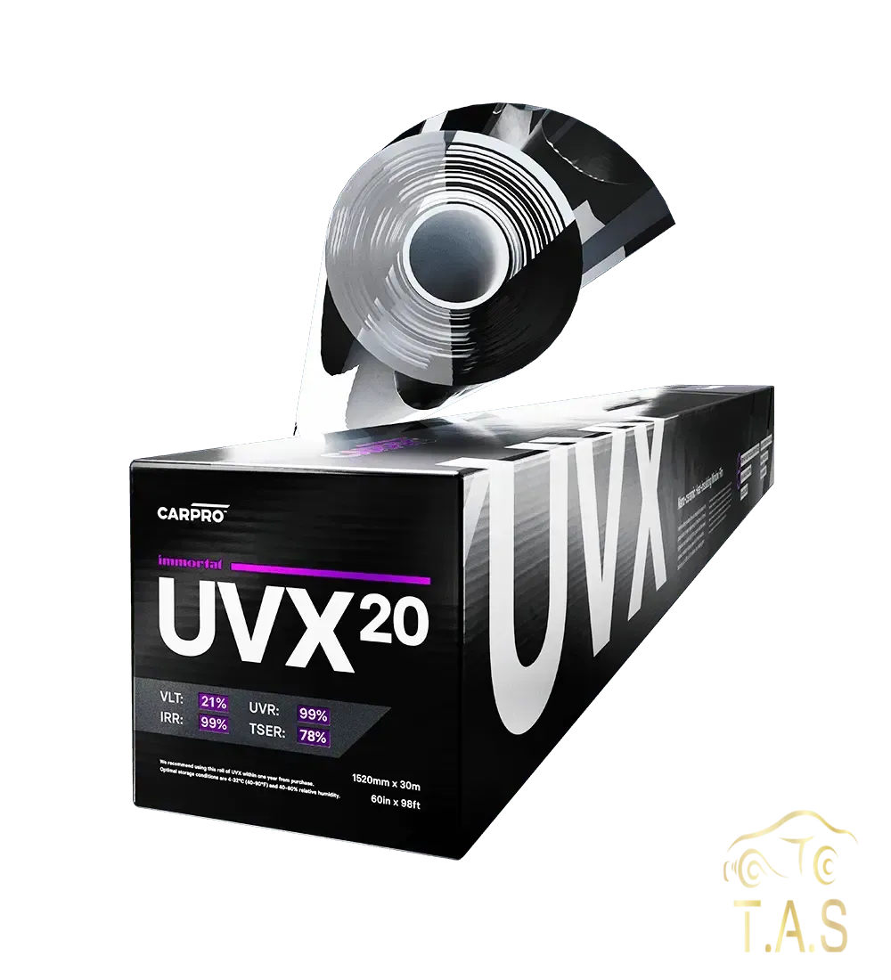 CarPro UVX film sample | T.A.S Detailing Studio