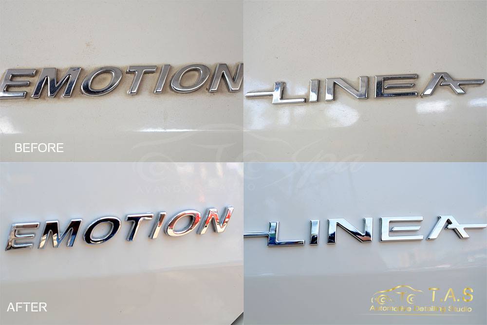 Detailing, logo cleaning Detailing, logo cleaning