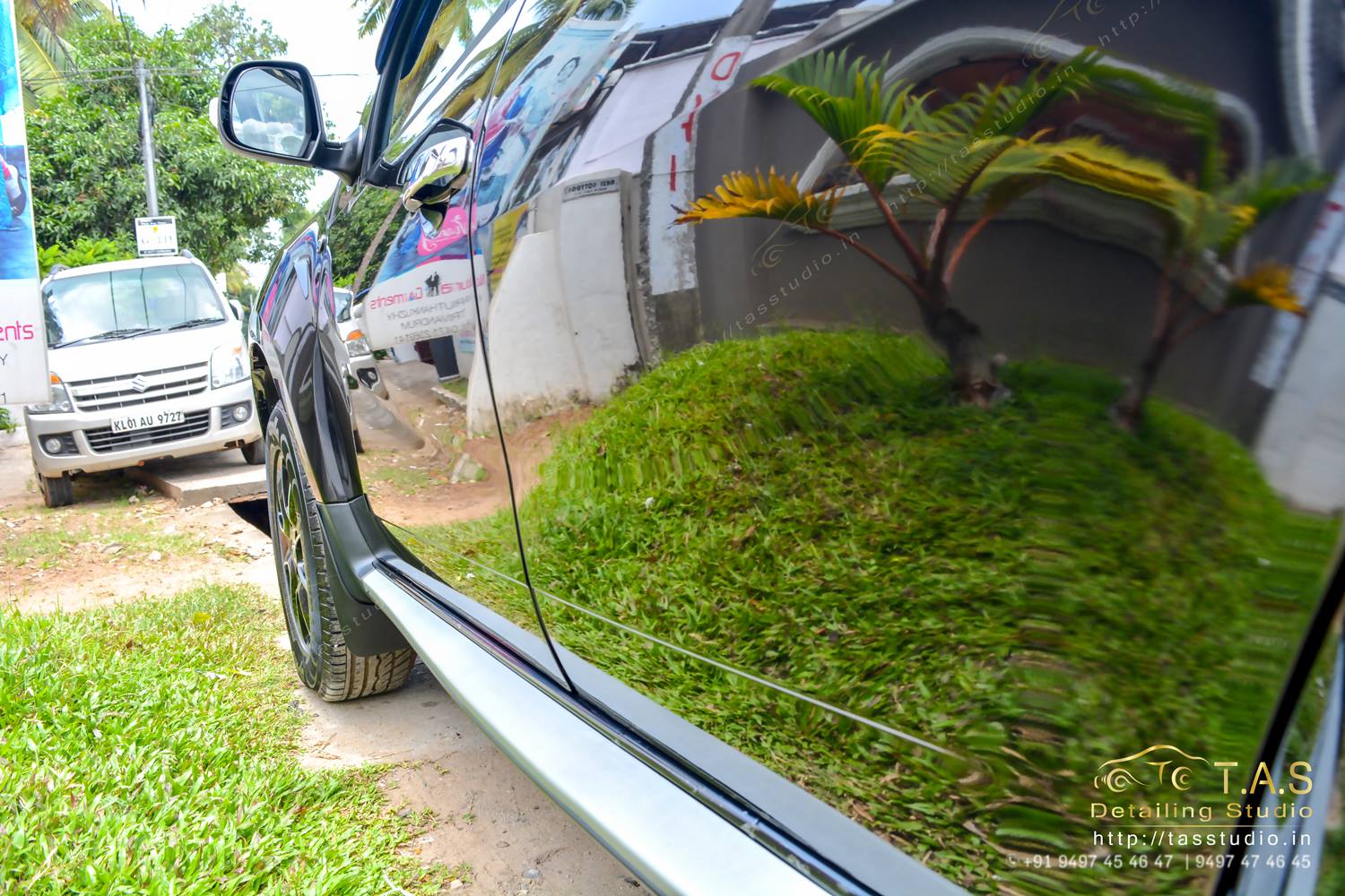 Your car before and after detailing