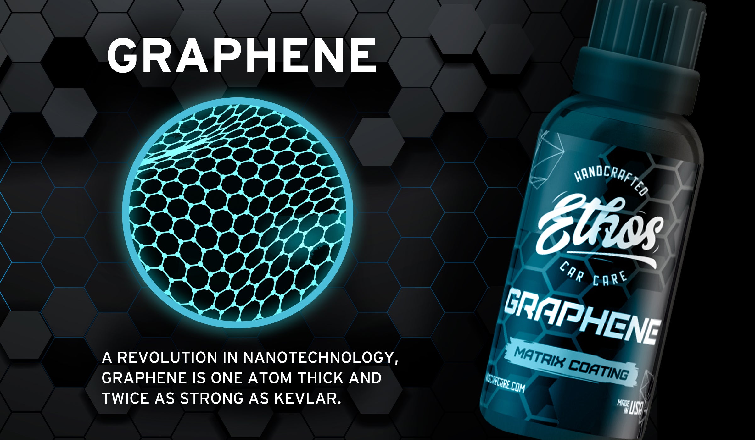 Graphene Matrix Coating V2.0 - Updated 2022, 1 - 30ml Bottle