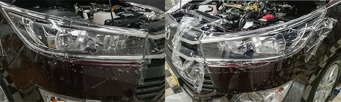 Innova headlight protection