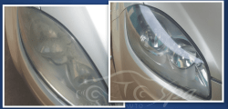 Headlight restoration, Fiat Linea