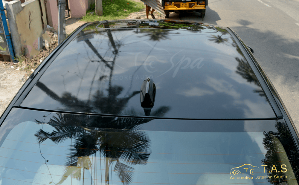 Roof paint, glossy black Roof paint, glossy black