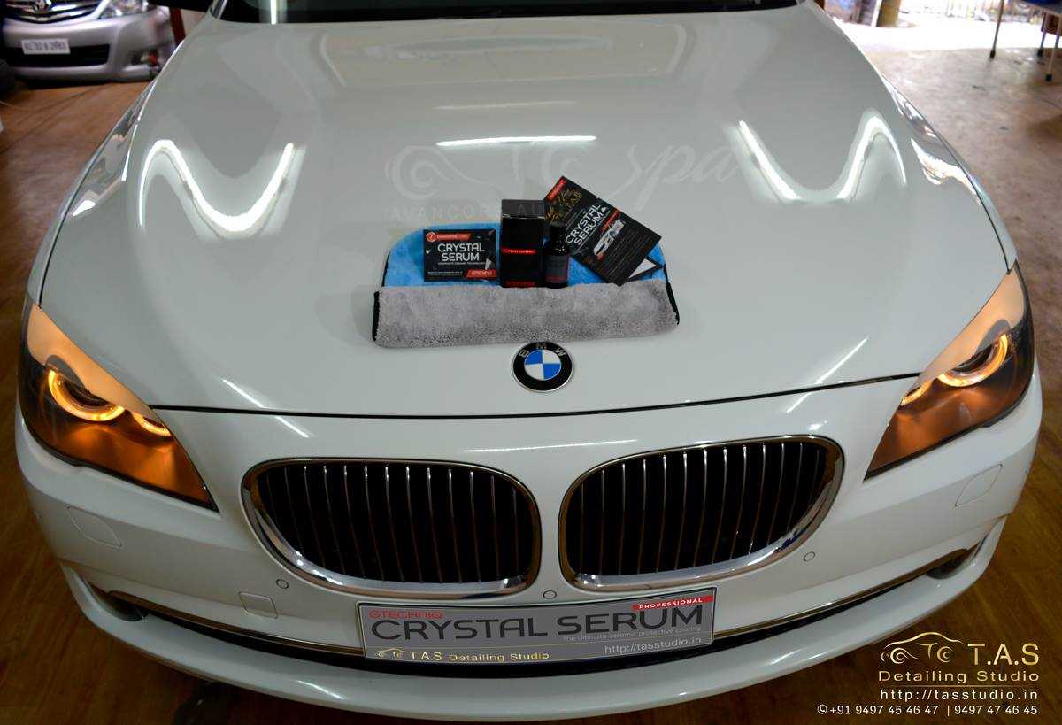 BMW Crystal Serum at Travancore auto spa, TAS